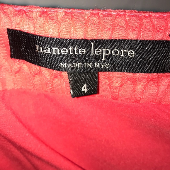 Nanette Lepore 3/4 Sleeve Dress, Fully Lined - Picture 3 of 5